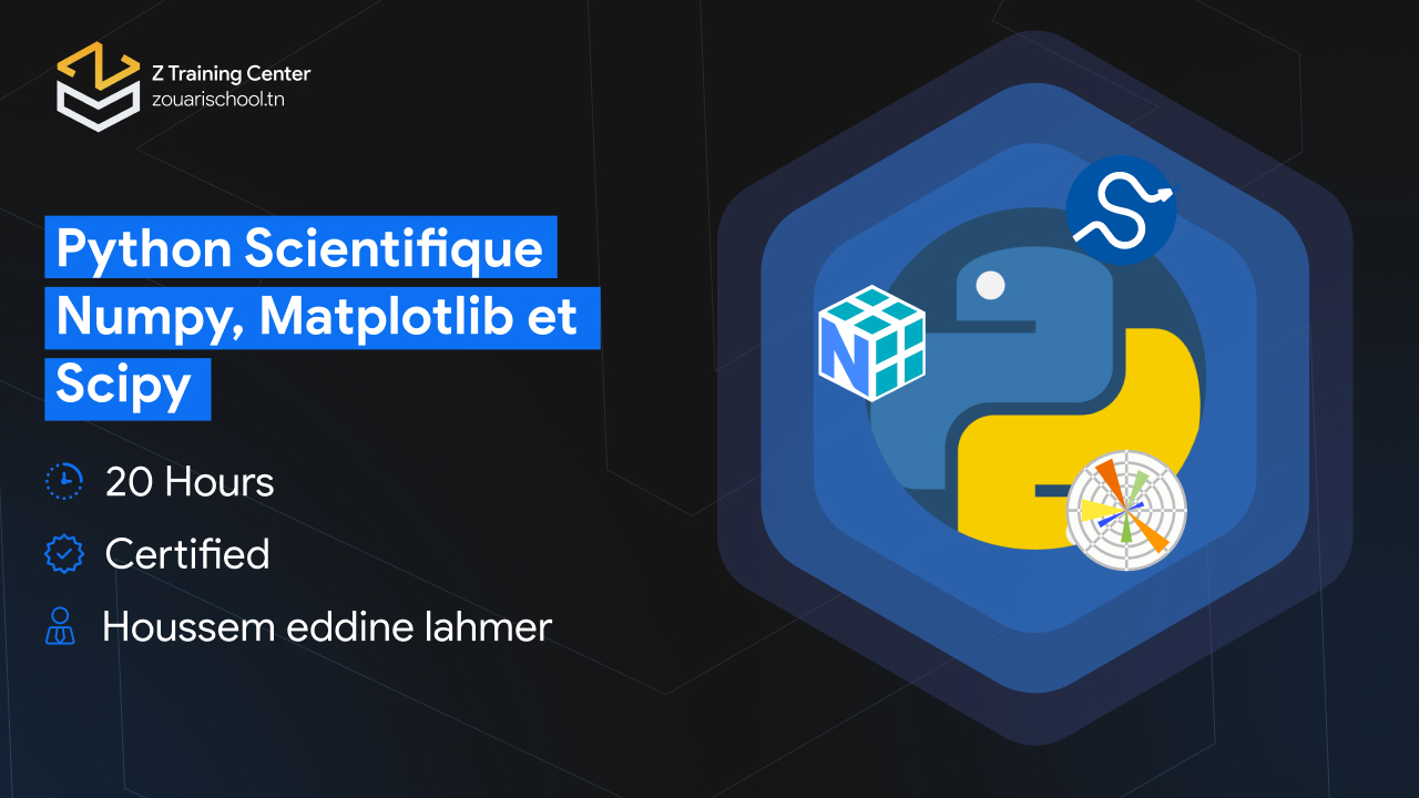 Formation : Python Scientifique: Numpy, Matplotlib et Scipy